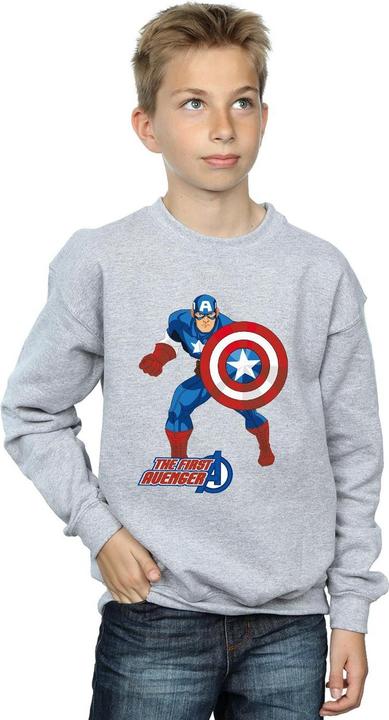 Produktbild Captain America The First Avenger Sweatshirt Jungen (128)