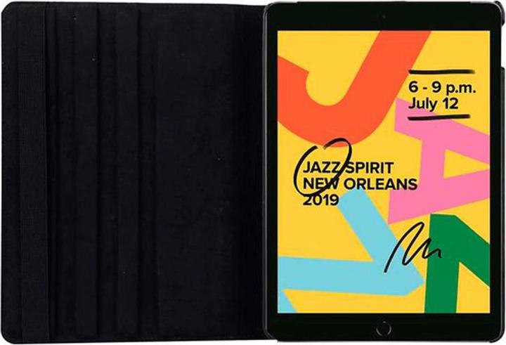 Immagine prodotto Just in Case Custodia rotante 360 nera per Apple iPad 2019/iPad 2020/iPad 2021 (Apple iPad 2019 (7a generazione))