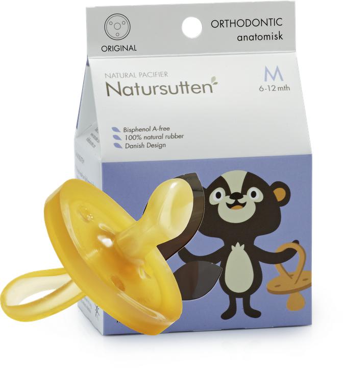 Image du produit Natursutten tétine orthodontique ronde (NTS01 02639) (1x, 6 - 12 Mois)