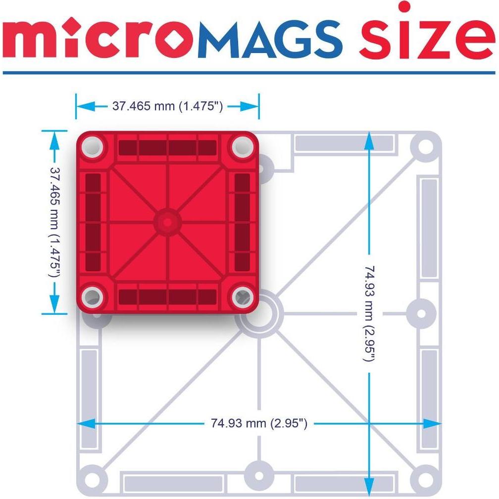 Thumbnail - Magna-Tiles Micro Mags