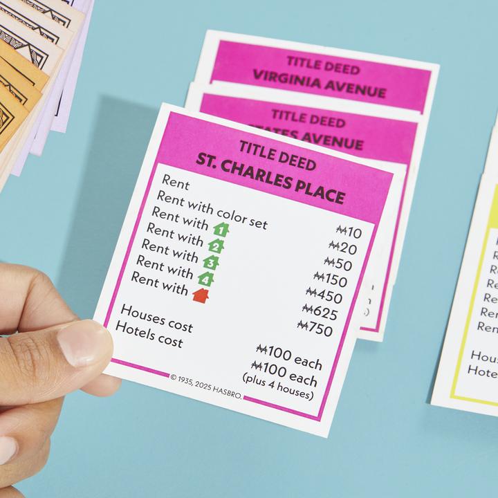 Produktbild Monopoly Brettspiel mit Aufbewahrungsfach und grösseren Spielfiguren