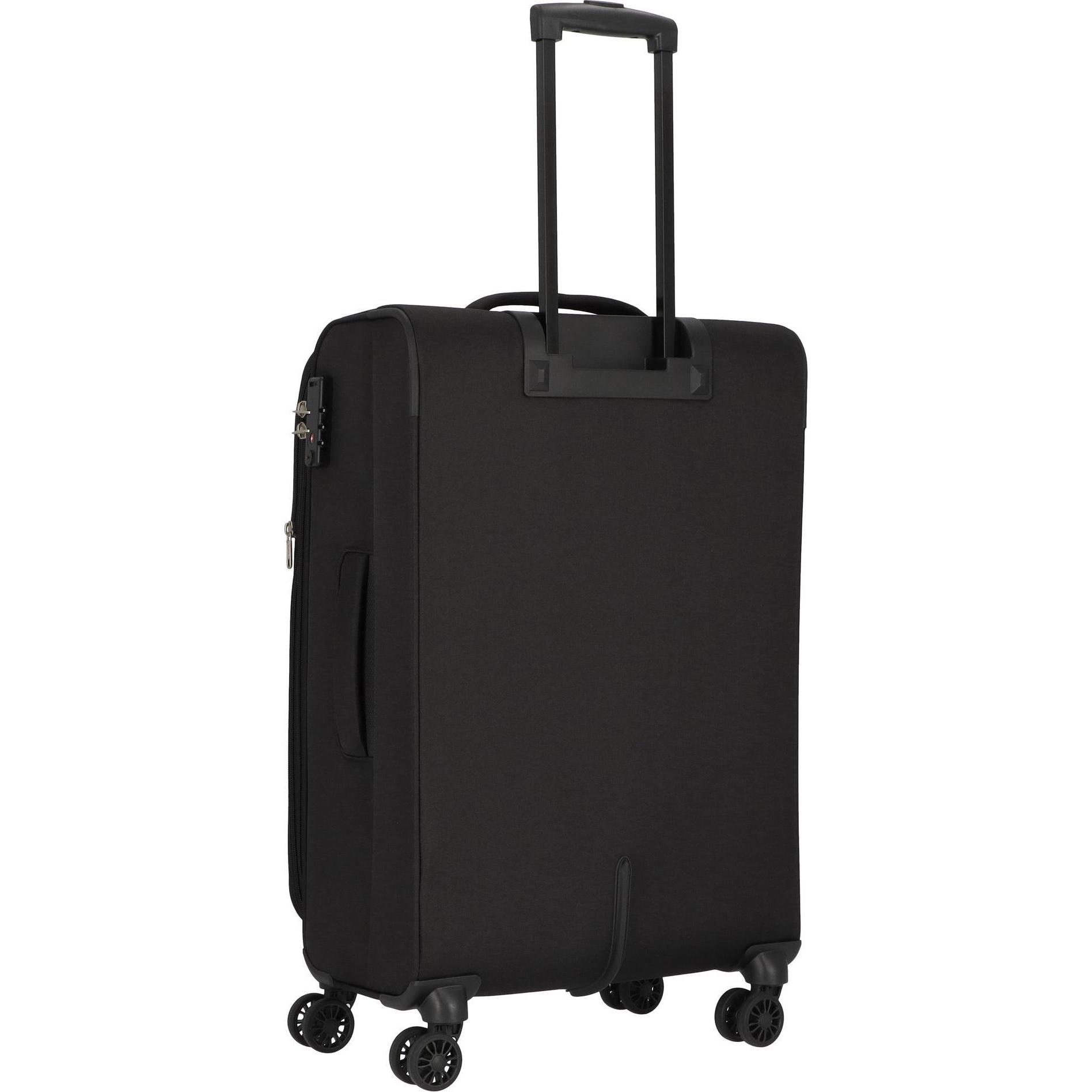 Thumbnail - American Tourister, Koffer, Street Roll 4 Rollen Kofferset 3-teilig, Schwarz, (215 l, XL (ab 115l))
