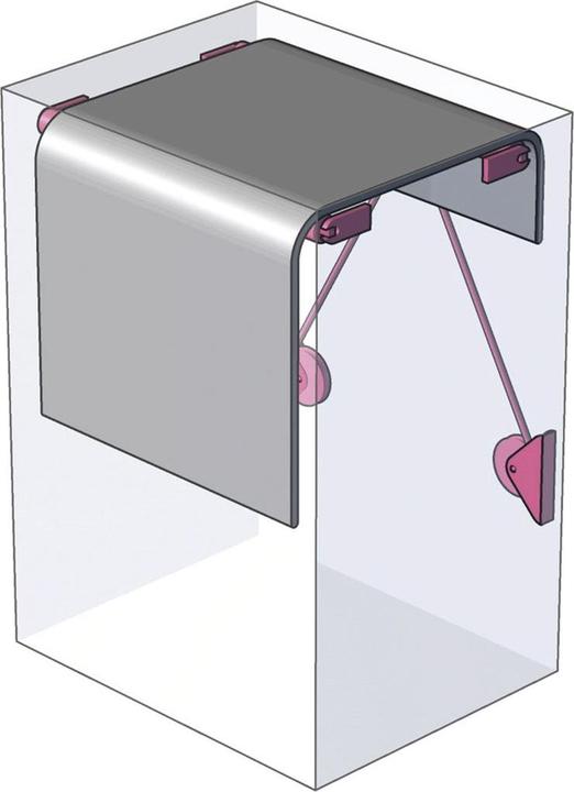Produktbild Rehau Gewichtsausgleich-Mechanik C8 für vertikale Bedienung (1 Stk.)