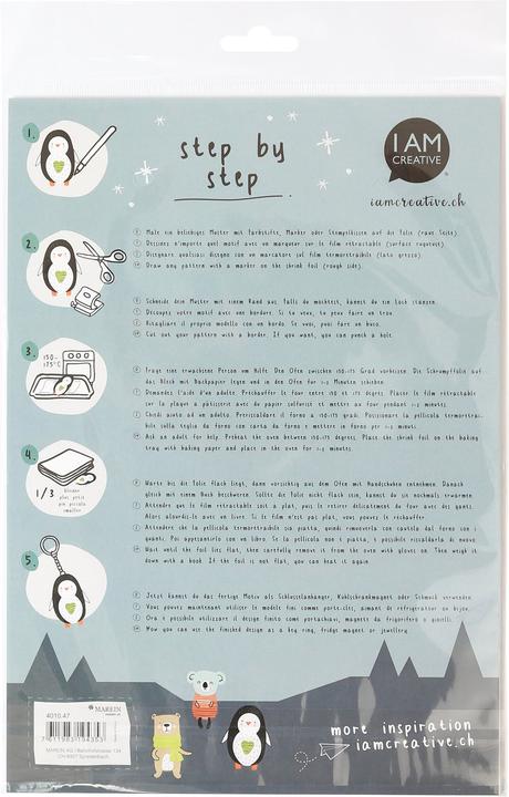 Immagine prodotto I Am Creative Film termoretraibile (5 x)