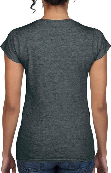 Image du produit Gildan - T-shirt à manches courtes et col en V - Femme (M)