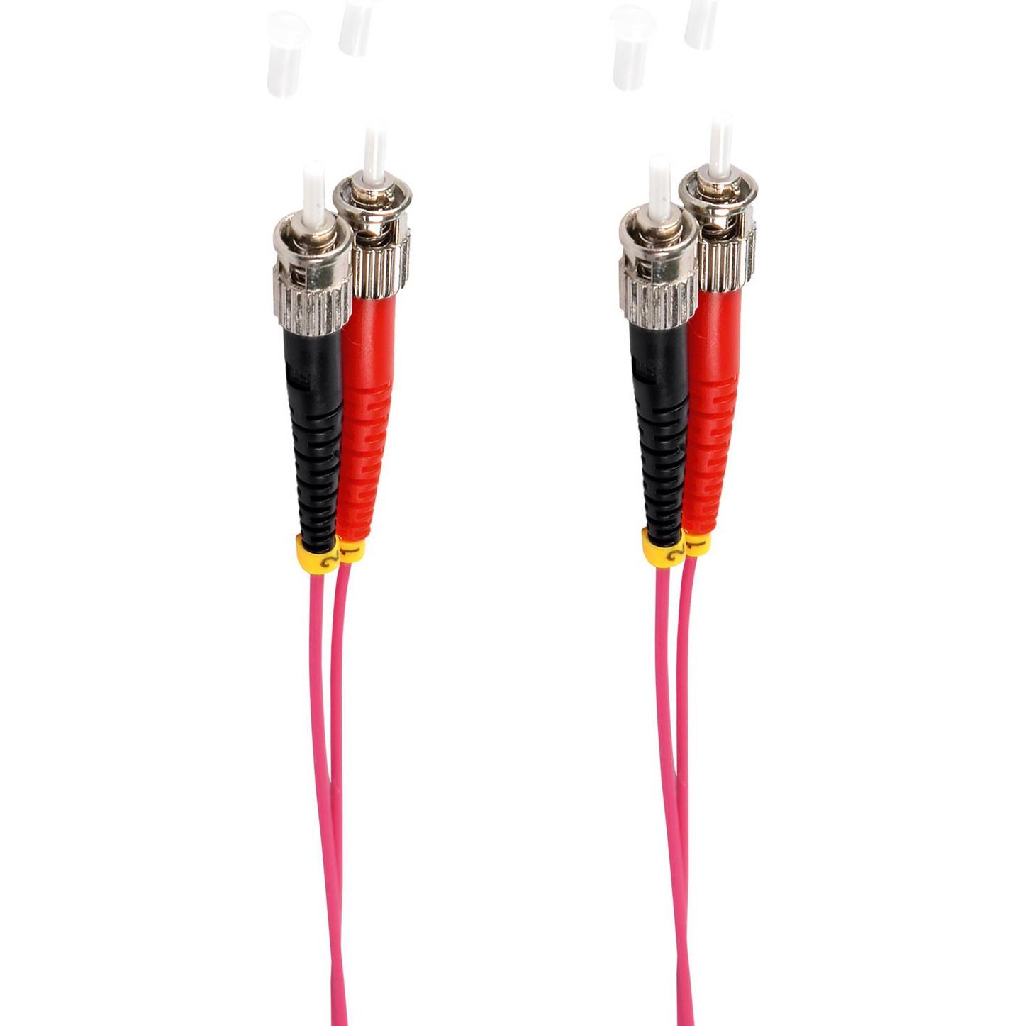 Shiverpeaks BS77904/4. Kabellänge: 5 m, Lichtleitertyp: OM4, Anschluss 1: ST, Anschluss 2: ST, Lochdurchmesser: (5 m), N...