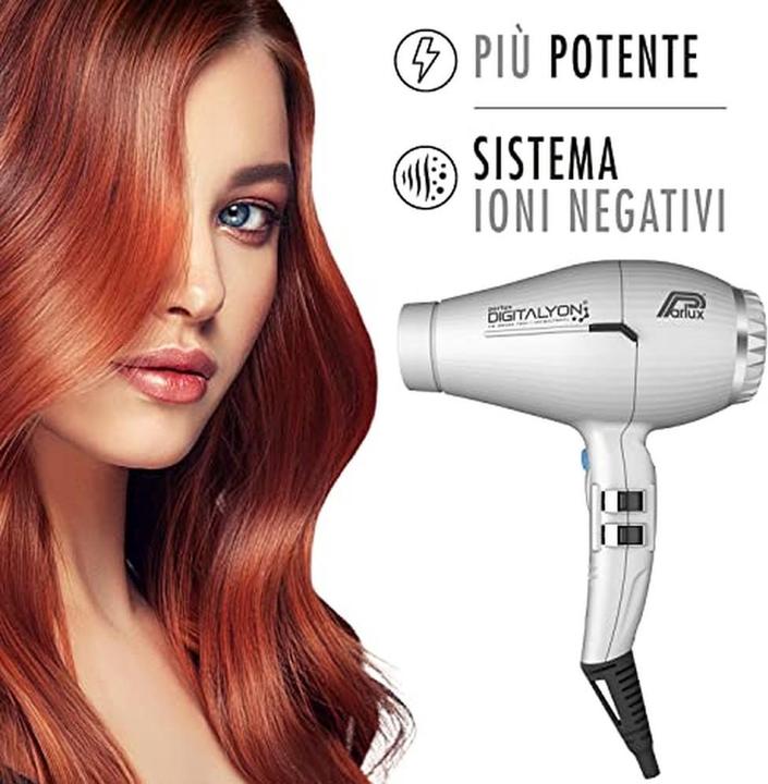 Productafbeelding Parlux Haardroger Digitalyon zilver (2400 W)