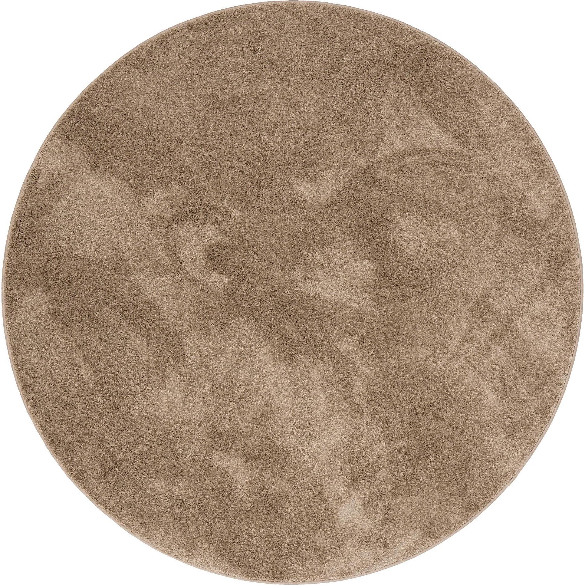 Snapstyle, Teppich, Luxus Super Soft Hochflor Langflor Teppich Deluxe Rund (Rund)