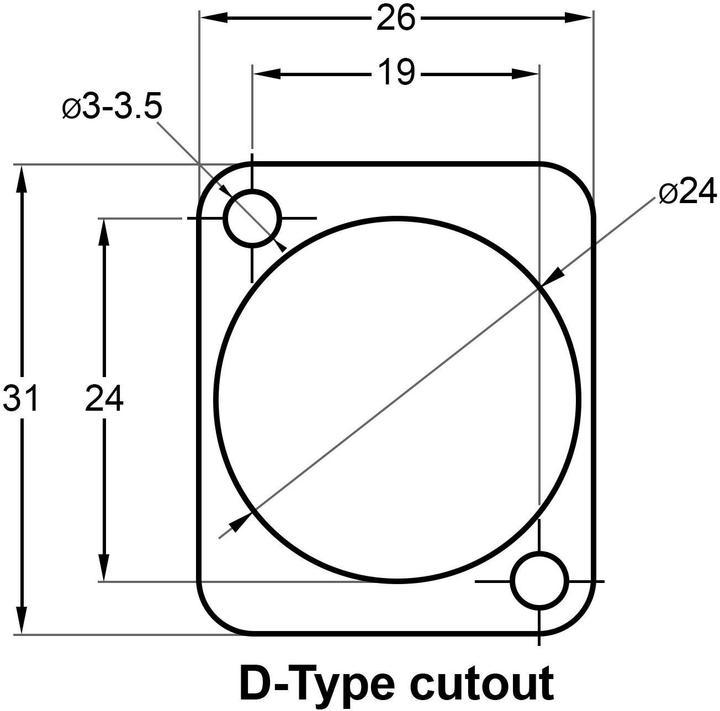 Produktbild Exsys D-Typ Adapter USB-C BU-ST (USB Typ-C, 13 cm)