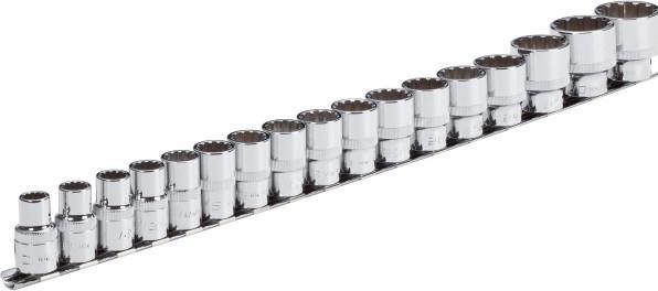 Produktbild Vigor Multiprofil Steckschlüsseleinsatz Satz ∙ V1898 ∙ Vierkant12,5 mm (1/2 Zoll) ∙ Multiprofil ∙ 1… (10 mm, 11 mm, 12 mm, 13 mm, 14 mm, 15 mm, 16 mm, 17 mm, 18 mm, 19 mm, 20 mm, 21 mm, 22 mm, 24 mm, 27 mm, 30 mm, 32 mm)