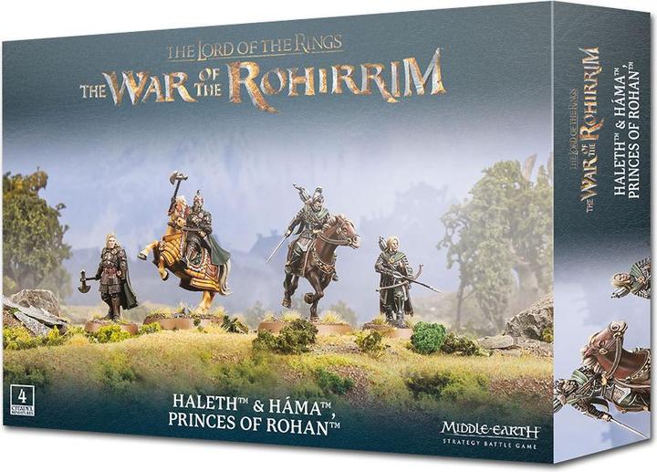 Chevalier Royal Du Rohan - Warhammer SdA - Figurine Métal - Occasion