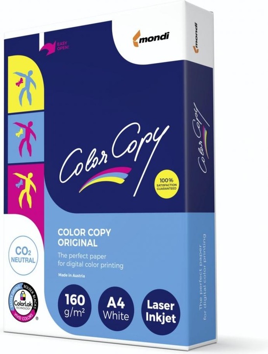 Actual product image Mondi colour copy (160 g/m², 250 x, A4)