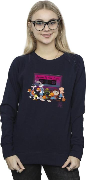 Actual product image Space Jam Womens/Ladies Team Cassette Sweatshirt (S)