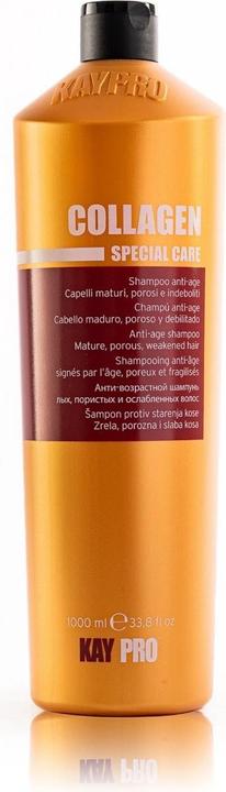Image du produit Kay Color KayPro Shampooing anti-âge au collagène pour cheveux matures, poreux et affaiblis 1000ml (1000 ml, Shampoing liquide)
