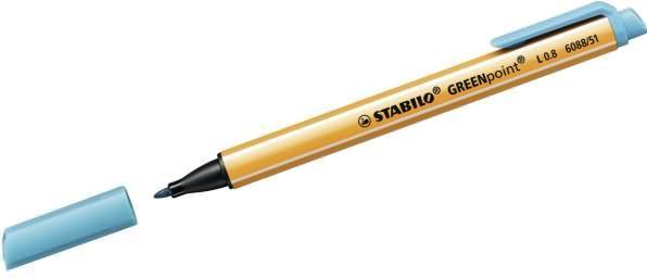 Produktbild STABILO GREENpoint umweltfreundlicher Filzschreiber (1x)