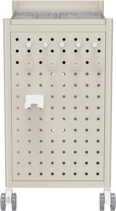 Actual product image SpeaKa Professional Mobile pedestal Light brown W x H D 300 545 Number of drawers 1 (SP-13660888) (30 x 50 x 54.50 cm)