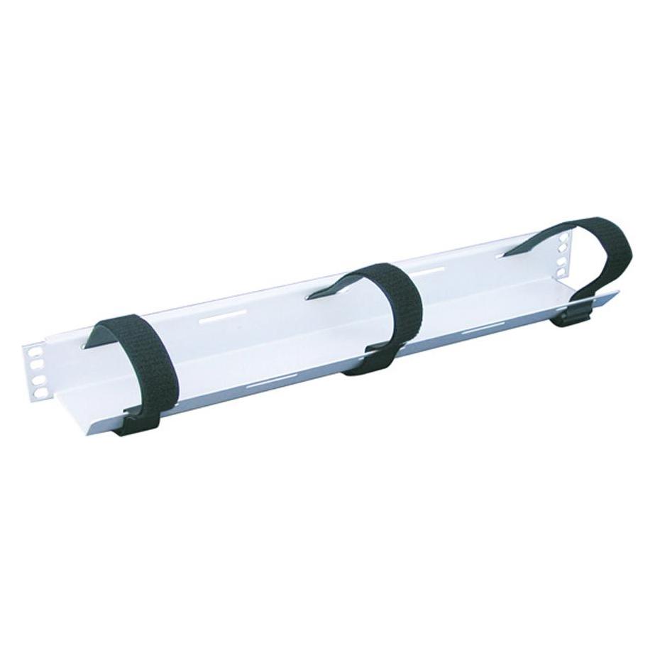 Apranet Passe-câbles 19" 1 UH avec 3 bandes, gris, C (213-161-00)
