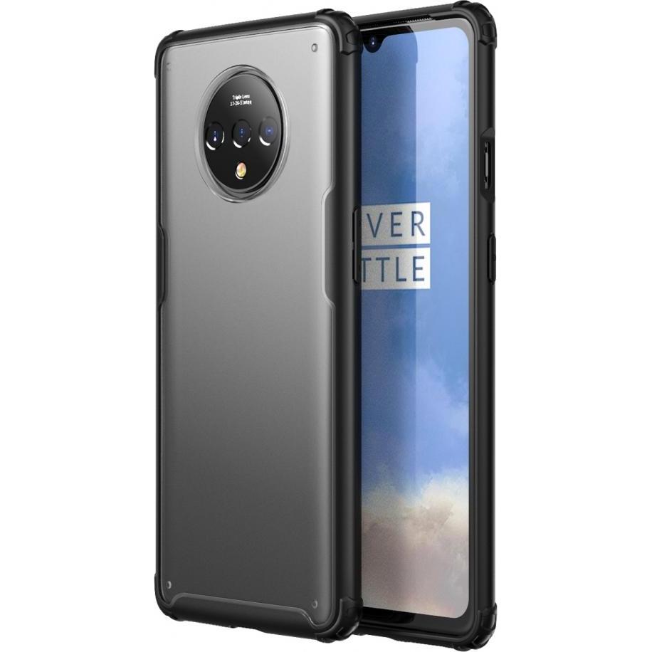 Screenguard OnePlus 7T Anti-Impact Hülle mit 2m Fallschutz (OnePlus 7T), Smartphone Hülle, Schwarz
