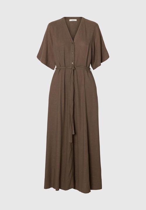 Image du produit Selected Slfviva Regular Linen Blend Dress Noos (34)