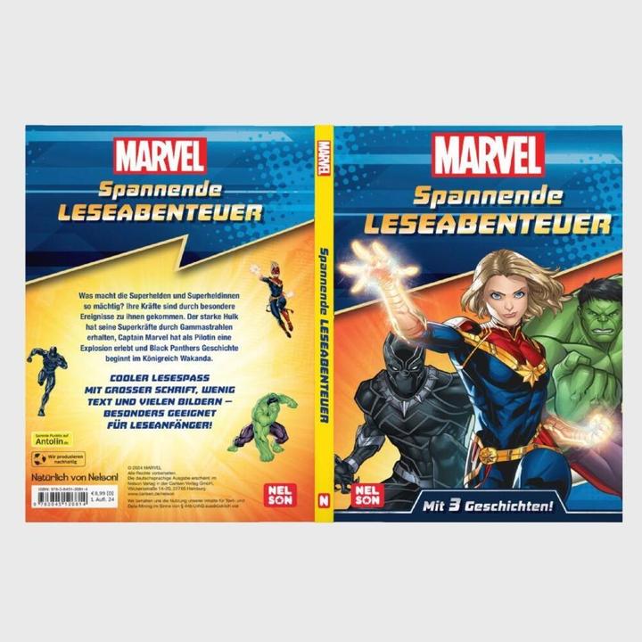 Immagine prodotto Marvel: Spannende Leseabenteuer (Tedesco, 2024)