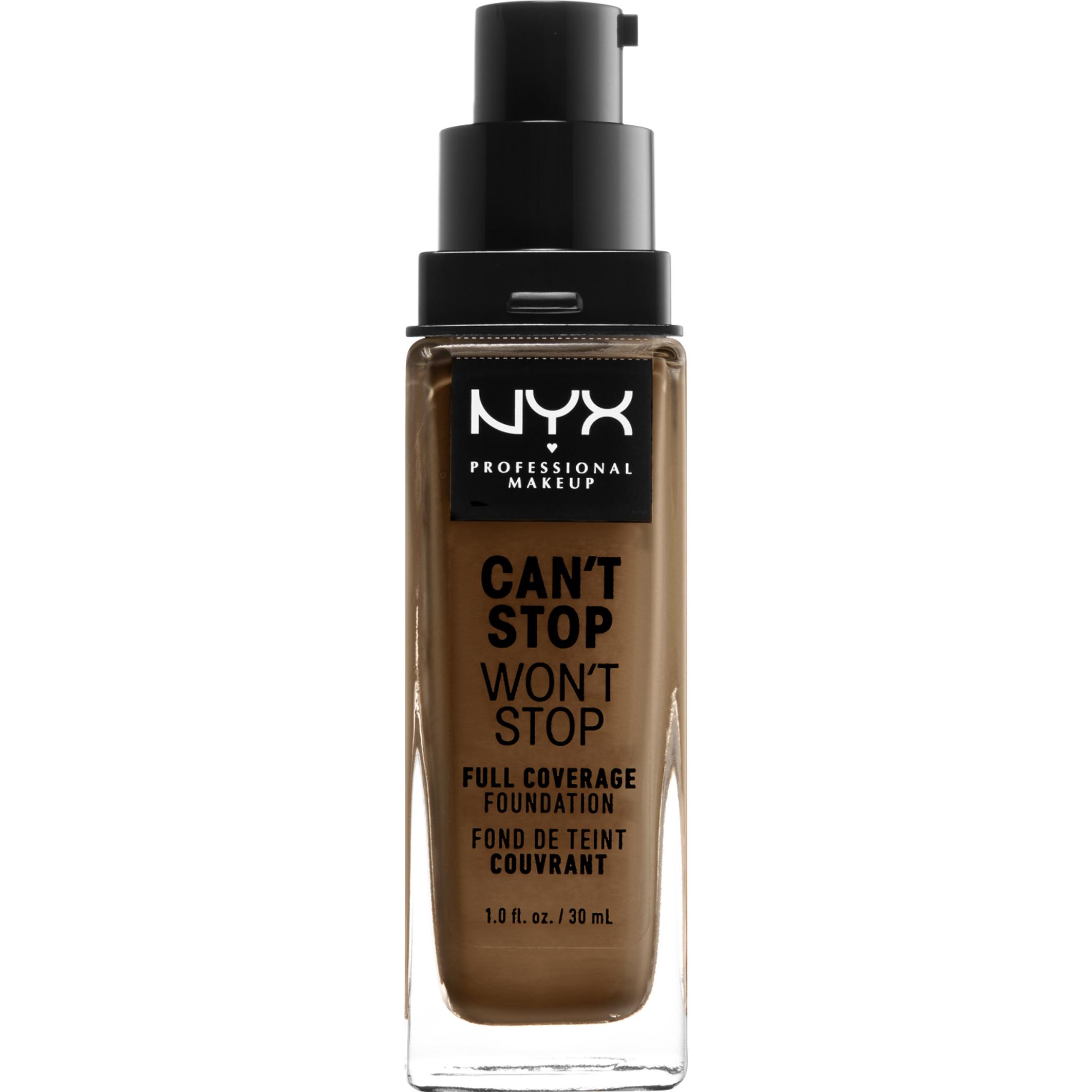 NYX Professional Make-Up, Foundation, Can't Stop Won't Stop (17.5 Sienna)