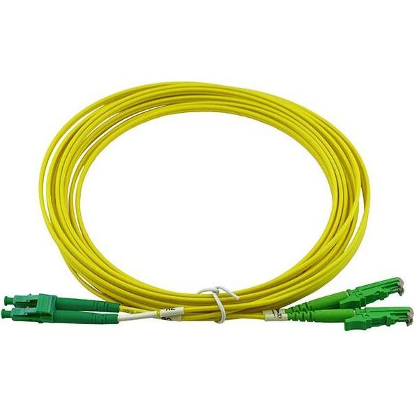 BlueOptics Duplex LWL Patchkabel LC-APC/E2000-APC Singlemode 10 Meter (CAT6e, 10 m), Netzwerkkabel