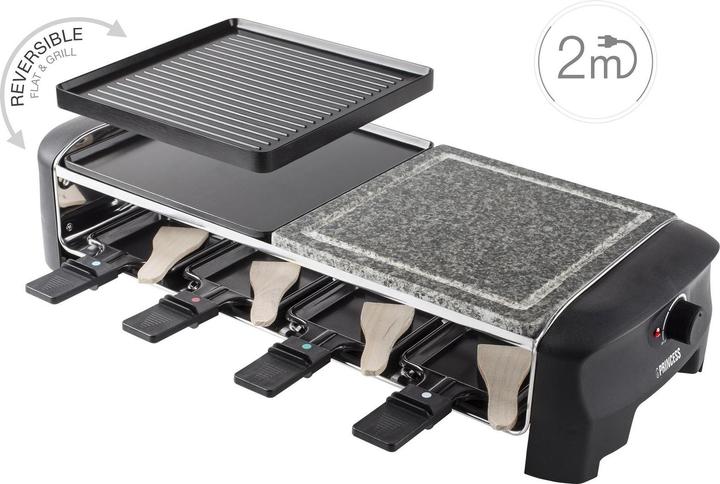 Actual product image Princess Raclette oven for 8 people