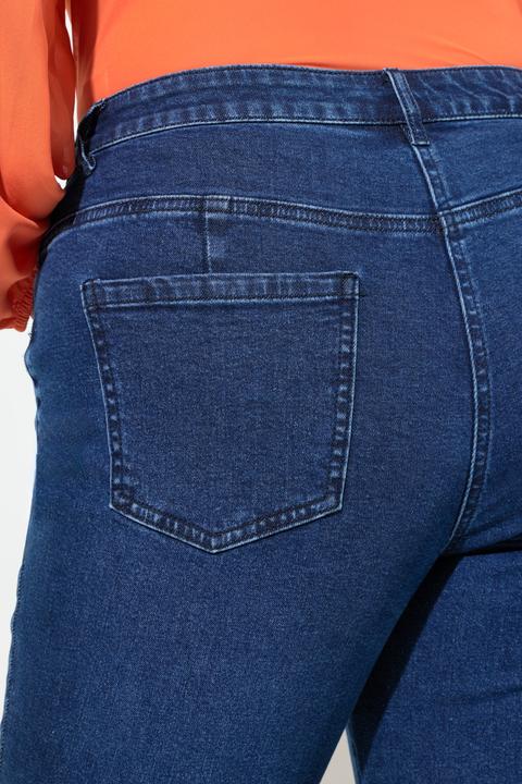 Produktbild Miamoda Jeans, Slim Fit, farbige Applikationen. 5-Pocket (46)