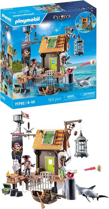 Produktbild Playmobil Piratenhafen mit Seeräuber-Gefängnis