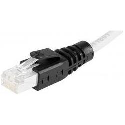 Exertis Connect Knickschutztülle für RJ45 Stecker, 10 Stück, schwarz Zum Positionieren des Knickschutzes nach dem Cr (St...