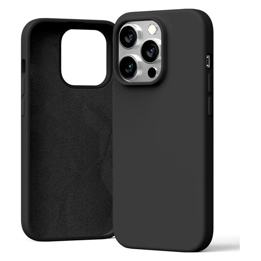 Mercury Nero Silicone Sam S25 S931 Czarny/Black (Samsung Galaxy S25), Cover Smartphone,