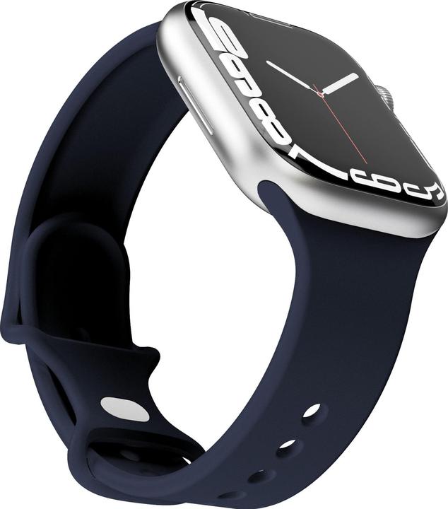 Produktbild Vonmählen Silicone Loop Case 2 Band One Navy 42/44/45/49mm (42 mm, 44 mm, 45 mm, 49 mm, Stainless Steel)