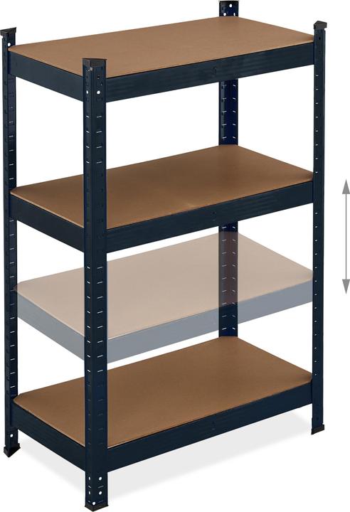 Actual product image Relaxdays Heavy duty shelving