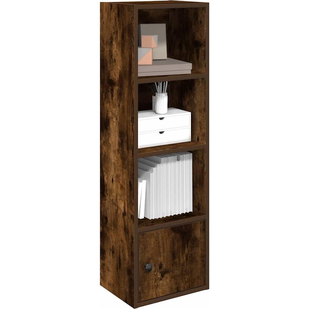 VidaXL, Regal, Bücherregal Räuchereiche 31x24x102 cm Holzwerkstoff
