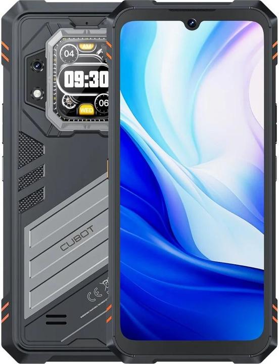 Actual product image Cubot Smartphone with 6.72-inch FHD+ display, 24 GB RAM, 256 GB ROM, 100 MP camera, Android 14 (256 GB, Black, 6.72", Dual SIM, 5G)