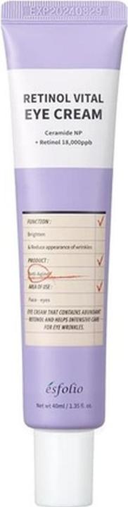 Image du produit Esfolio Crème pour les yeux au rétinol et à la vitamine (Crème pour les yeux, Journée)