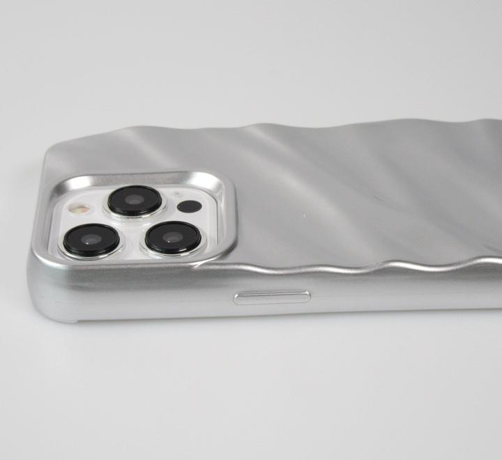 Actual product image PhoneLook Silicone cover with 3D wave shape matt (Apple iPhone 15 Pro)