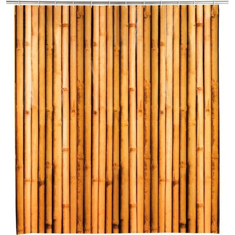 Wenko, Duschvorhang, Duschvorhang Bambusa (180 x 200 cm)