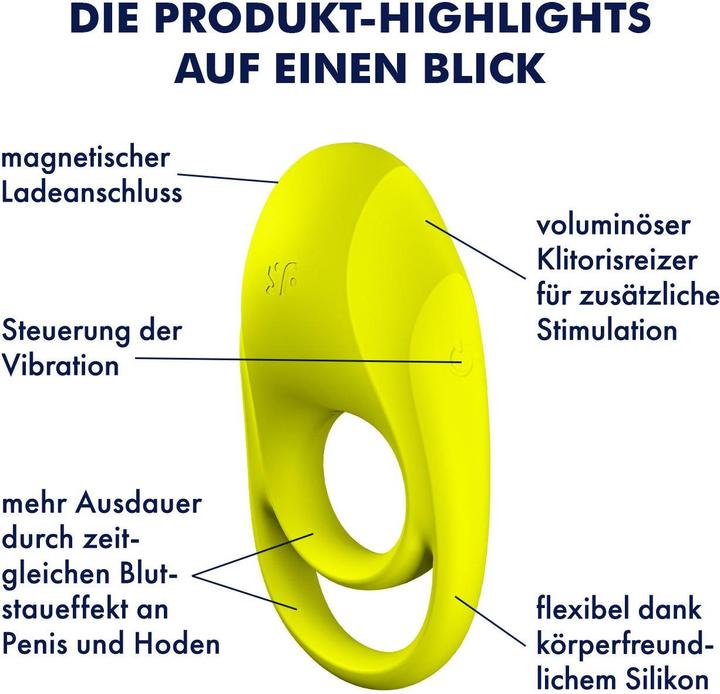 Produktbild Satisfyer Spectacular Duo Penisring (5.50 cm)