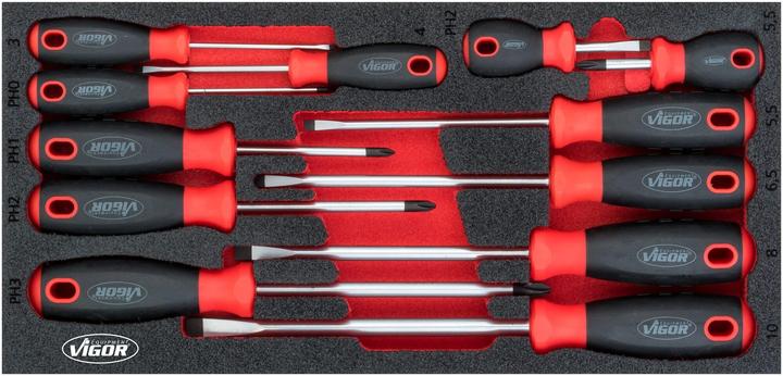 Actual product image Vigor Soft Foam Insert 1/3+ Screwdriver