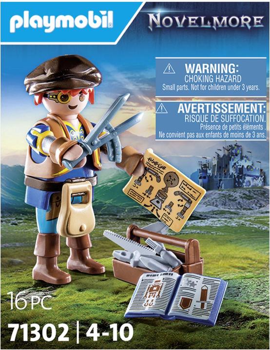 Image du produit Playmobil Novelmore - Dario avec des outils (71302, Playmobil Novelmore)