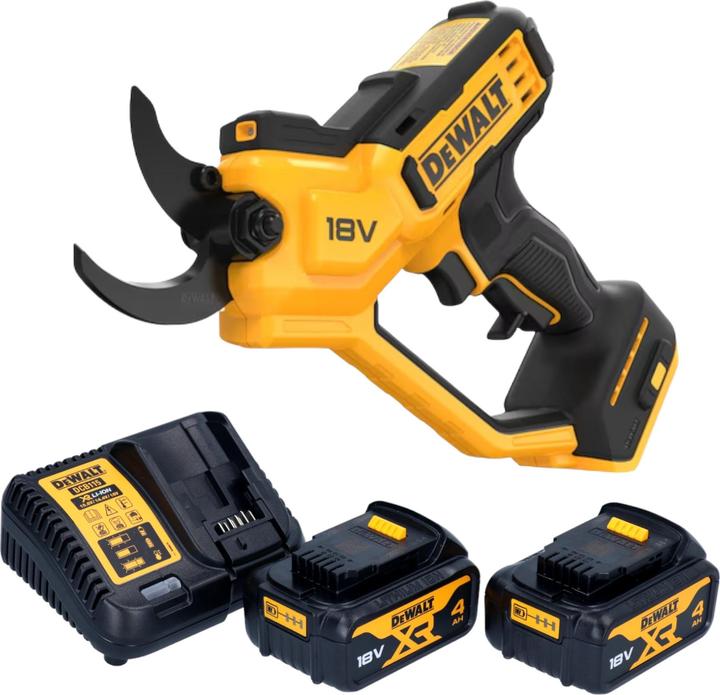 DeWalt DCMPP 568 M2 Akku Astschere 18 V 38 mm + 2x Akku 4,0 Ah + Ladegerät