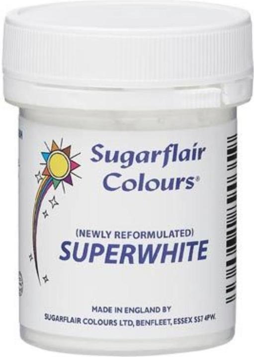 Produktbild Sugarflair Superwhite Icing Whitener 20g