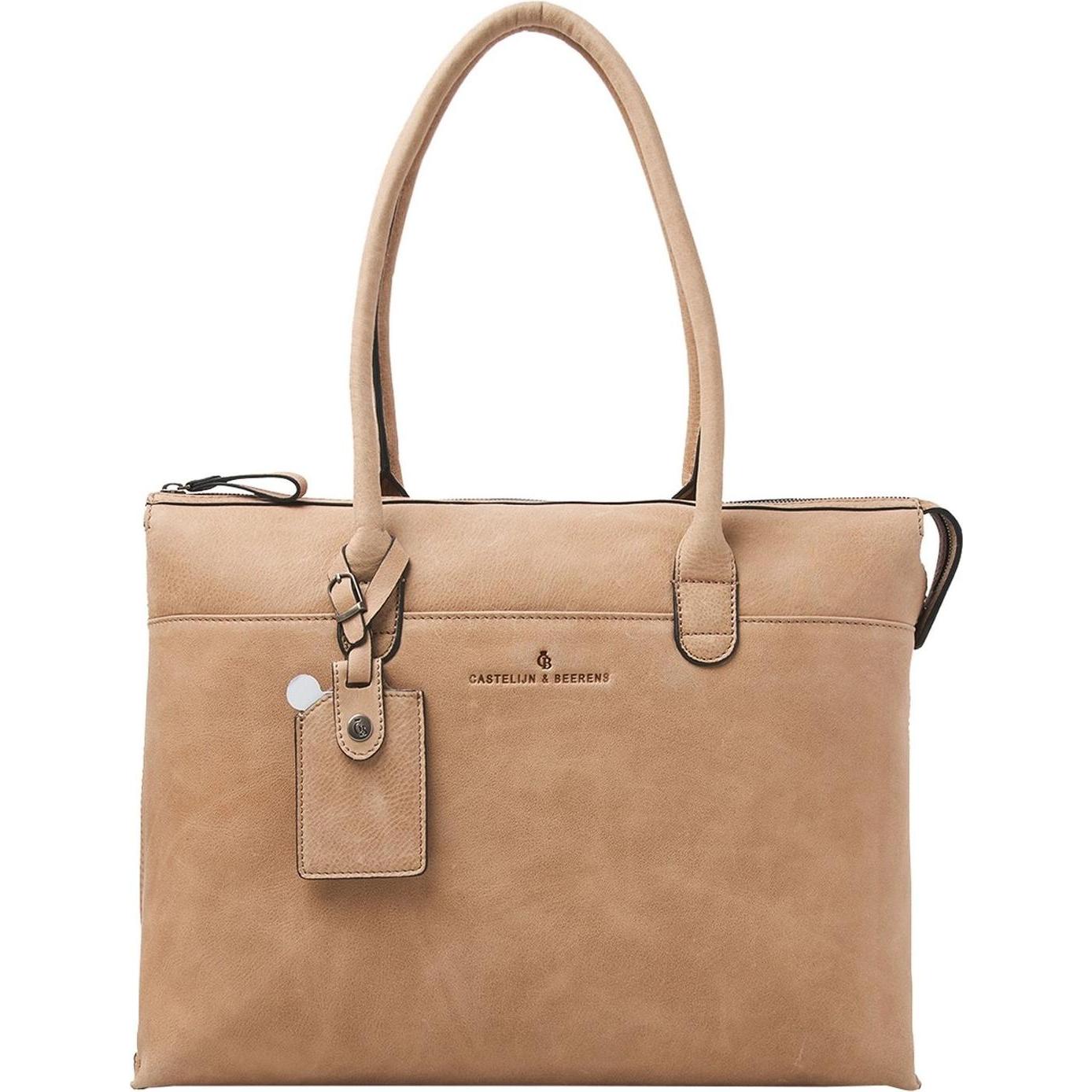 Castelijn & Beerens & Beerens - Carisma Laptoptas 15,6 + tablet RFID | beige - (15.59") (72 9761 BE)