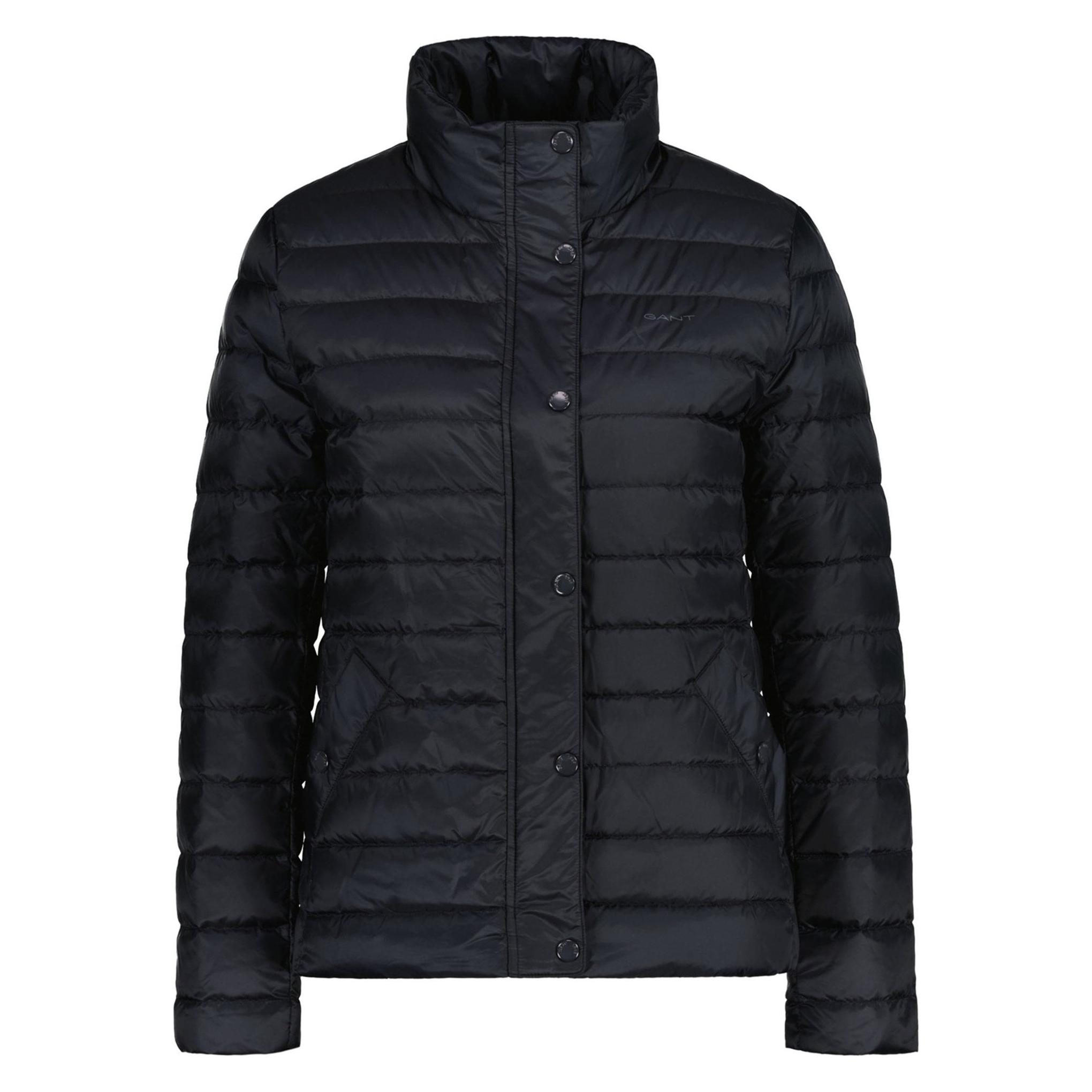Gant, Damen, Winterjacken, Light Down Jacket, Schwarz, (Xl)