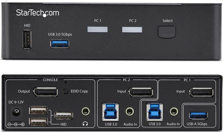 Produktbild StarTech 2-Port DP KVM Switch