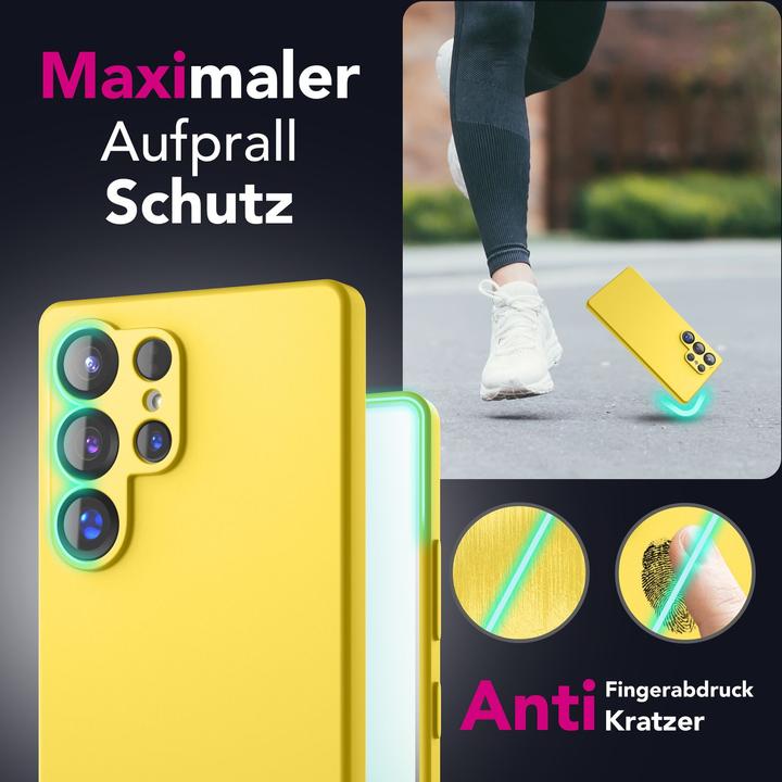 Produktbild Nalia Phoenix - Abwischbare Flüssigsilikon Hülle - Easy Clean Liquid Silicone Cover (Samsung Galaxy S25 Ultra)