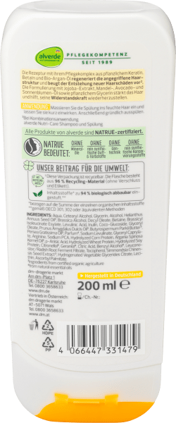 Actual product image dm alverde Nutri Care (200 ml)