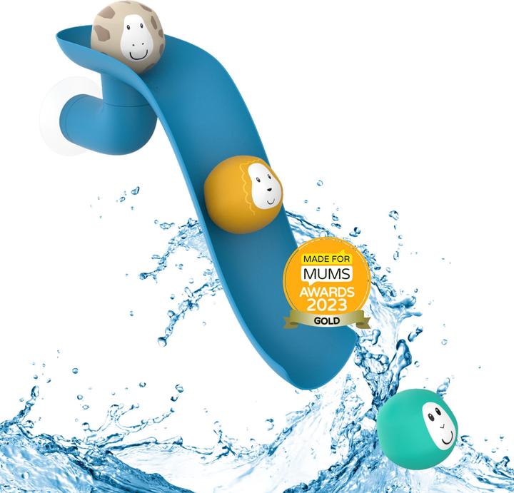 Actual product image Matchstick Monkey bath toys BATHTIME, 4 pcs., blue, 12 months +, MM-B-SSG-002