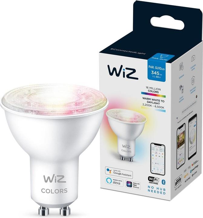 Produktbild WiZ Leuchtmittel (GU10, 4.70 W, 345 lm, 1 x, F)